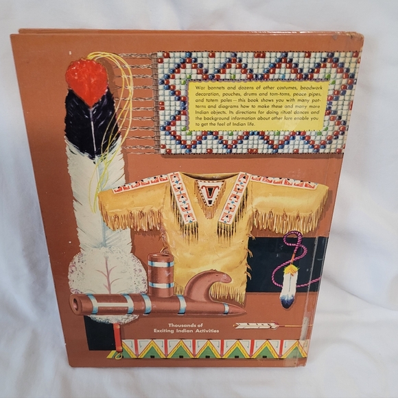 Vintage The Golden Book of Indian Crafts and Lore, 1954, by W. Ben Hunt - Picture 2 of 13